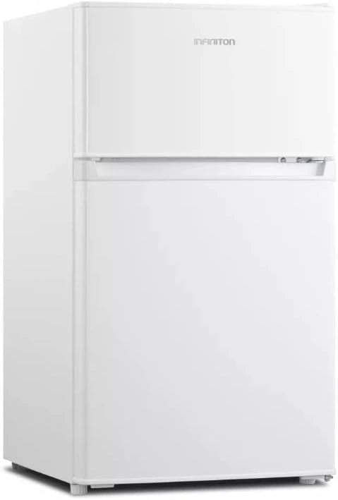 Frigor¨ªfico Dos Puertas INFINITON 85L, DEFROST, 85cm, Clase A+/F, Blanco