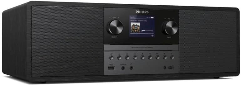 Philips Sistema de M¨²sica Compacto 50W: Radio Internet, Bluetooth, USB, CD y M¨¢s