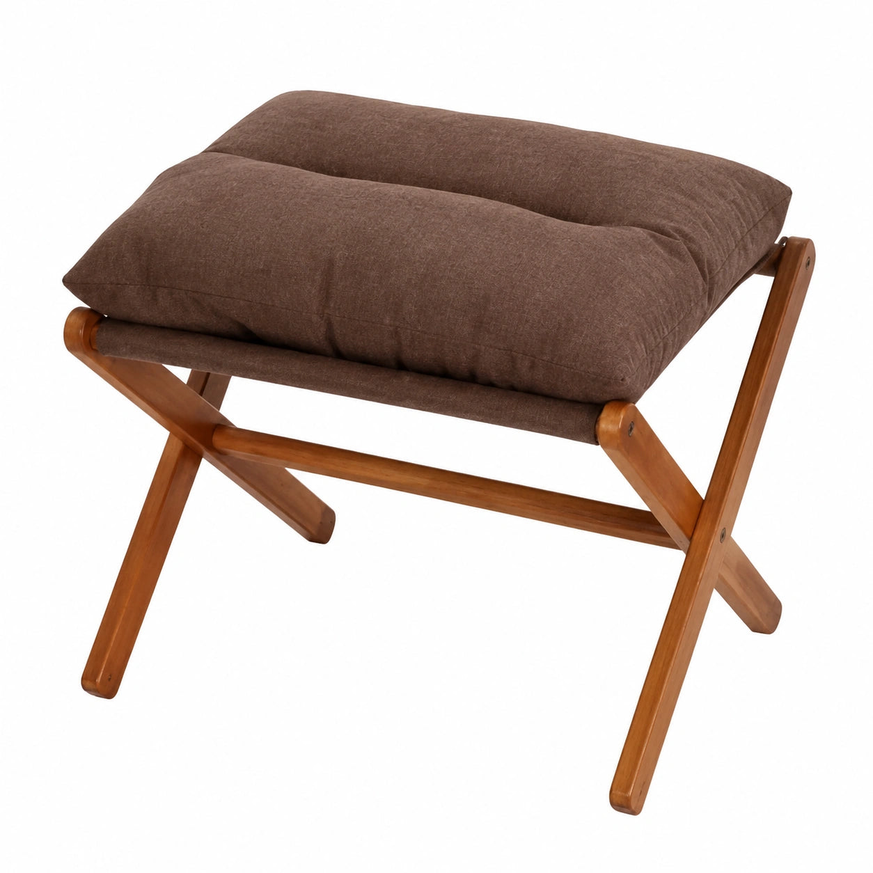 Banco otomano de almacenamiento tapizado con bandeja organizadora, reposapiés cubo naranja, ideal para sala de estar o dormitorio