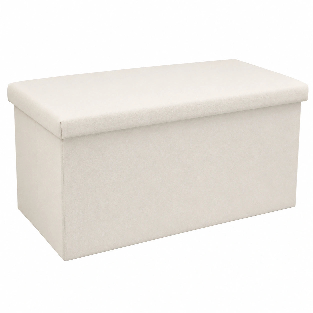 Taburete Plegable de Almacenamiento 76x38x38 cm, Soporte 300 kg