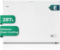 Congelador Horizontal Svan Blanco 287L, Enfriamiento Dual, Clase E, Silencioso