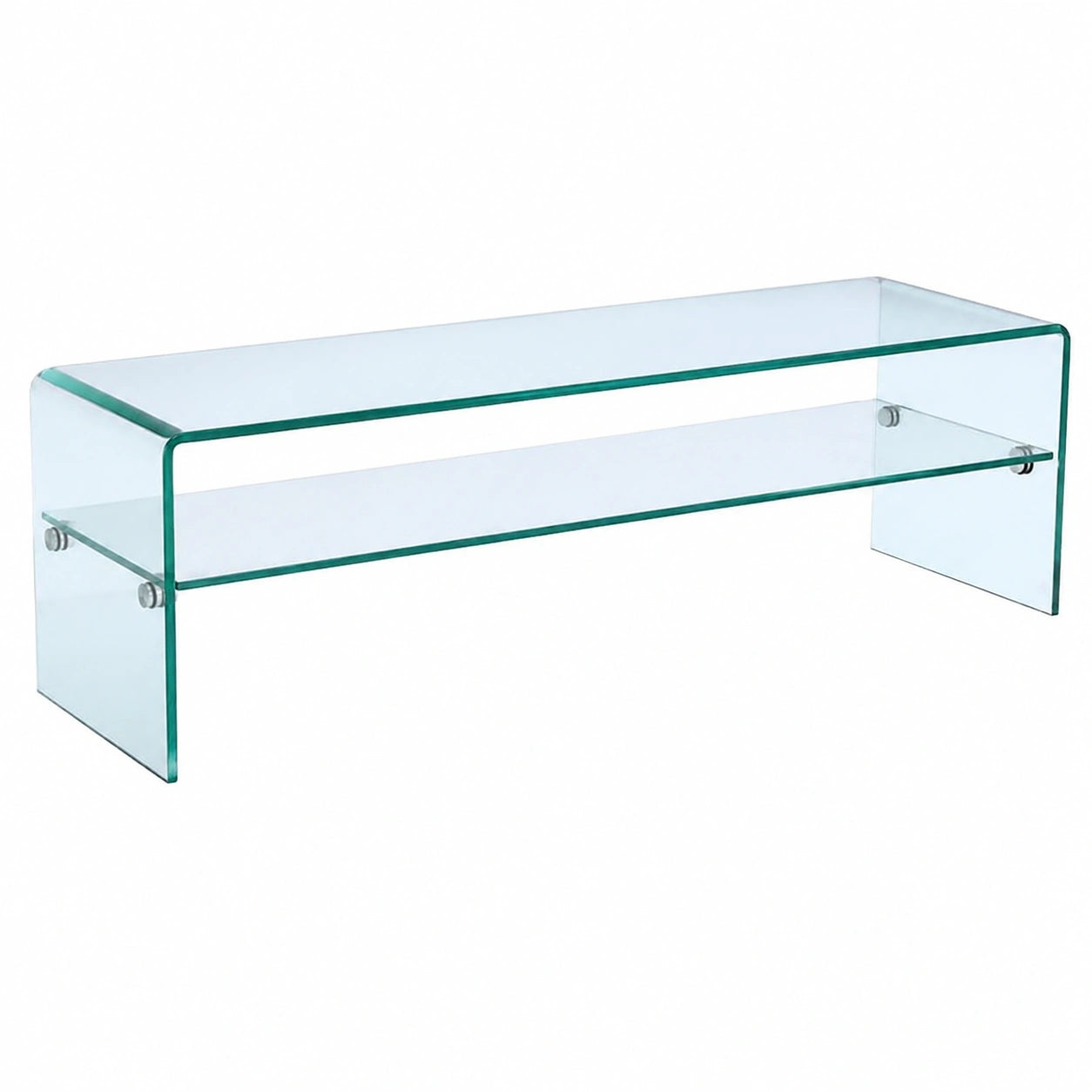 Mueble de TV de Cristal STILEOS con Almacenamiento