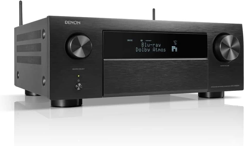 Receptor AV Denon AVC-X4800H Negro 8K con Soporte Dolby Atmos