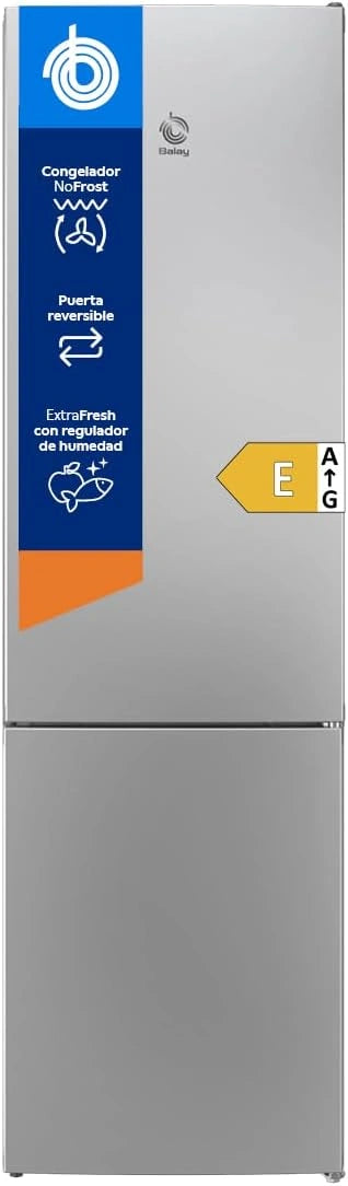 Frigor¨ªfico Combi Balay NoFrost con Cajones ExtraFresh y ExtraCold en Blanco