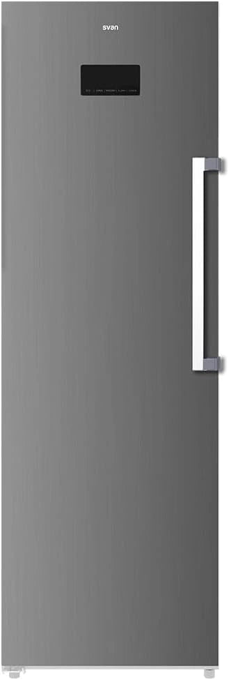 Congelador Vertical Svan Inox 274L, Enfriamiento Dual, Motor Inverter