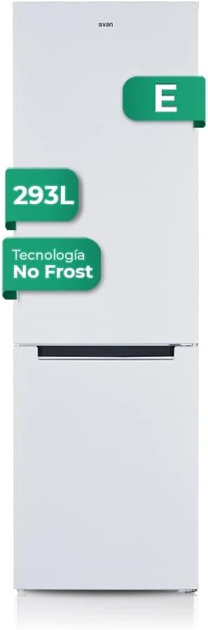 Frigor¨ªfico Combi Svan 293L No Frost, Puerta Reversible, Clase E