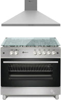 Conjunto Cocina a Gas Solthermic 90 cm y Campana Extractora 650 m3/h