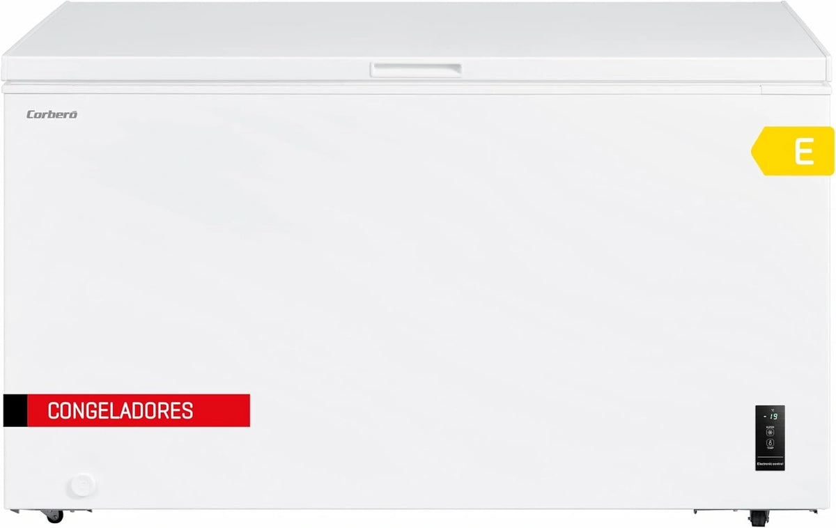 Arc¨®n Congelador Horizontal Corber¨® 418L, Control Digital, Blanco, Silencioso