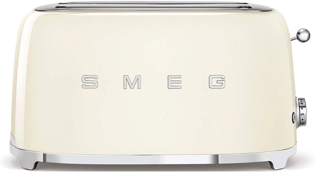 SMEG TSF02CREU Tostadora 4 Rebanadas Estilo 50s Crema