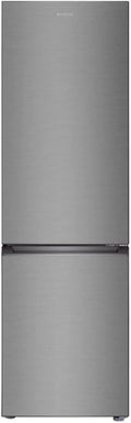 INFINITON Frigor¨ªfico Combi 255L, 180cm, LED, Puerta Reversible, 55cm Ancho, Clase E, Inoxidable