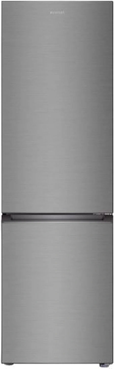 INFINITON Frigor¨ªfico Combi 255L, 180cm, LED, Puerta Reversible, 55cm Ancho, Clase E, Inoxidable