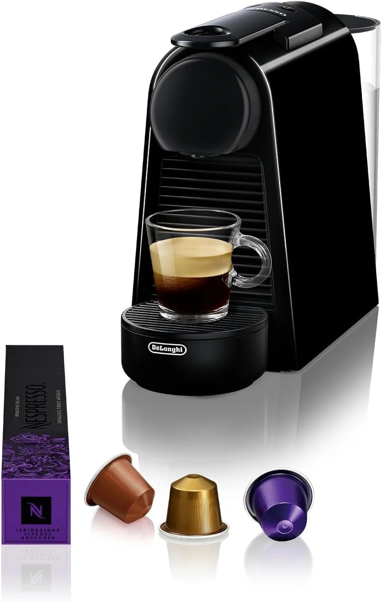 Cafetera de C¨¢psulas Nespresso Essenza Mini Negra, Compacta, 19 Bares
