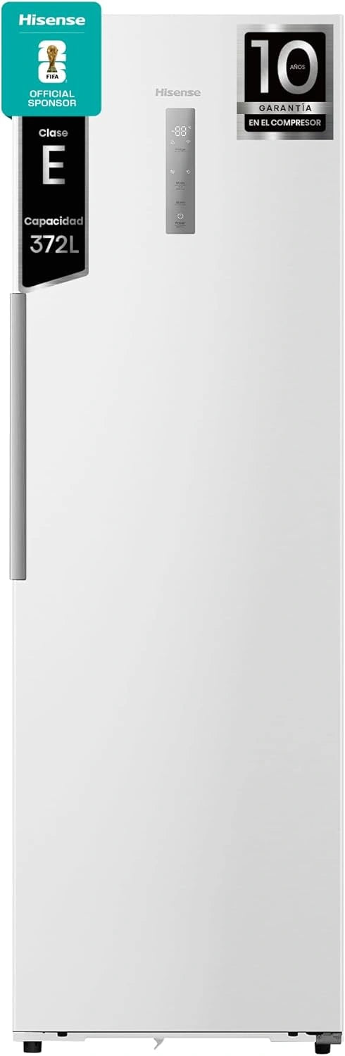 Hisense Frigor¨ªfico 1 Puerta 372L, Clase E, No Frost, Blanco