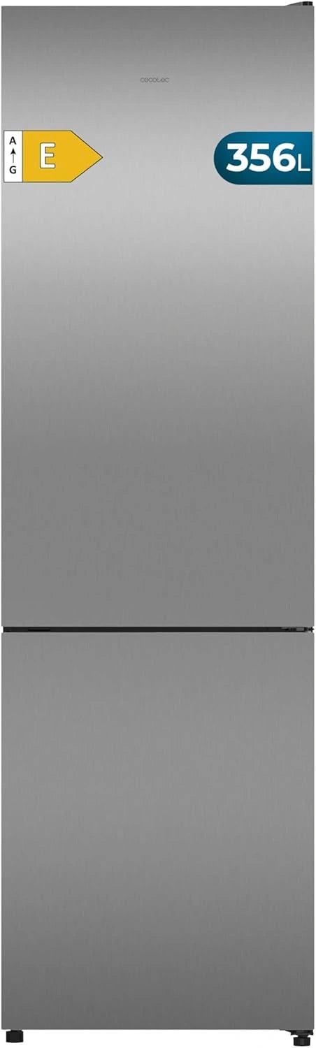Frigor¨ªfico Combi Cecotec 356L No Frost, 200cm Alto, Clase E, Multi Airflow