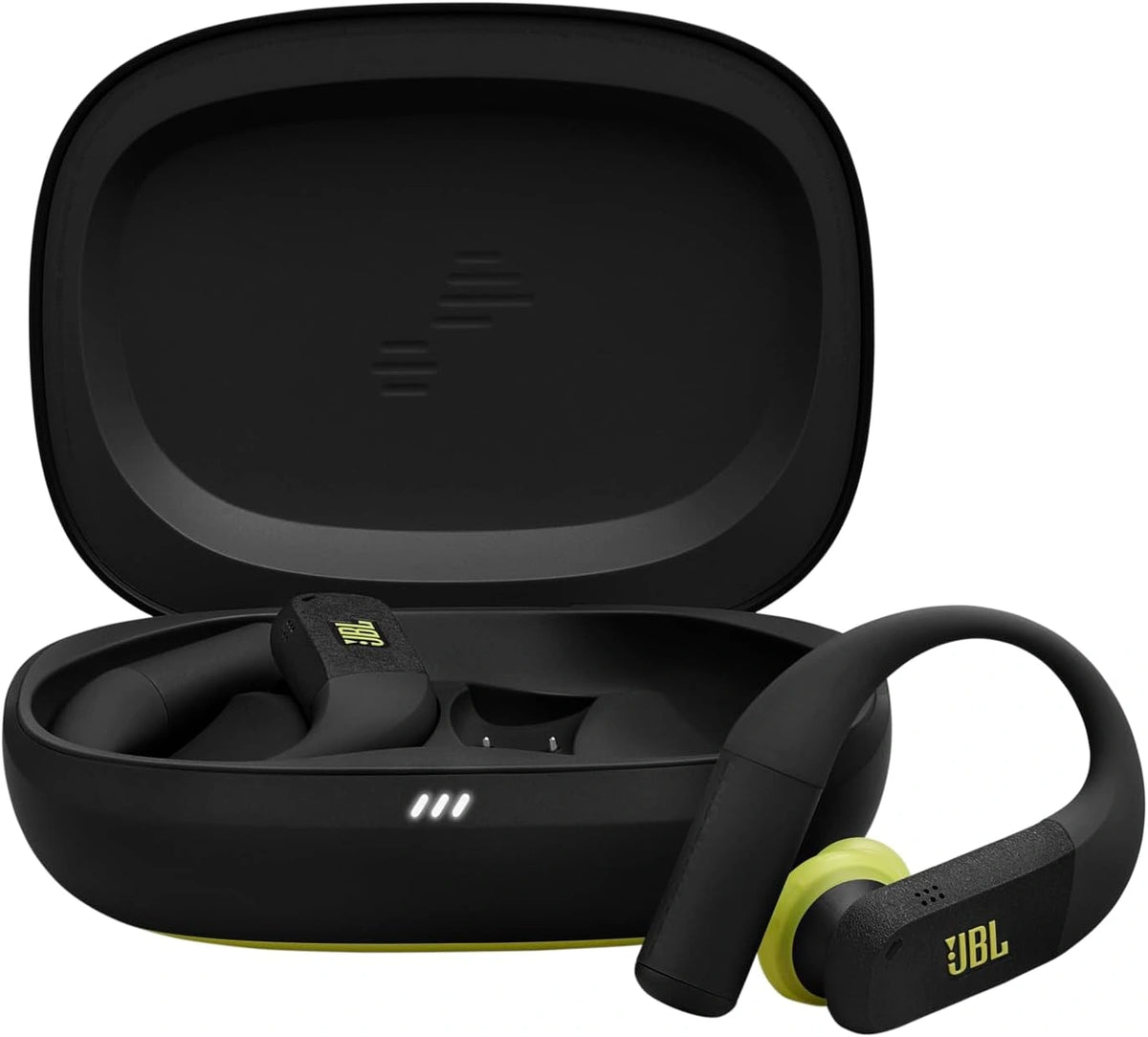 Auriculares Deportivos JBL Endurance Peak 4 con Cancelaci¨®n de Ruido, Bluetooth, IP68, 48h de Bater¨ªa, Negro/Verde