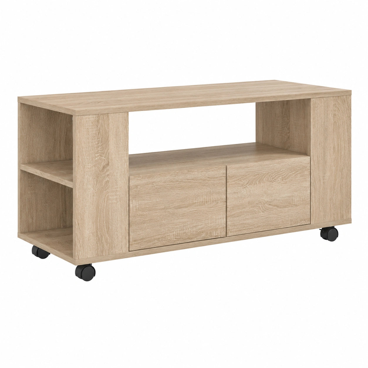 Mesa para Televisor de Madera de Ingeniería en Roble Sonoma 102x34,5x43 cm