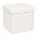 Taburete Plegable Atmosphera Ezzio de Madera - Blanco