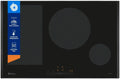 Placa de Inducci¨®n Balay 80 cm, 2 Zonas + Flex Inducci¨®n, Modelo 2024, 11 Niveles, Negro