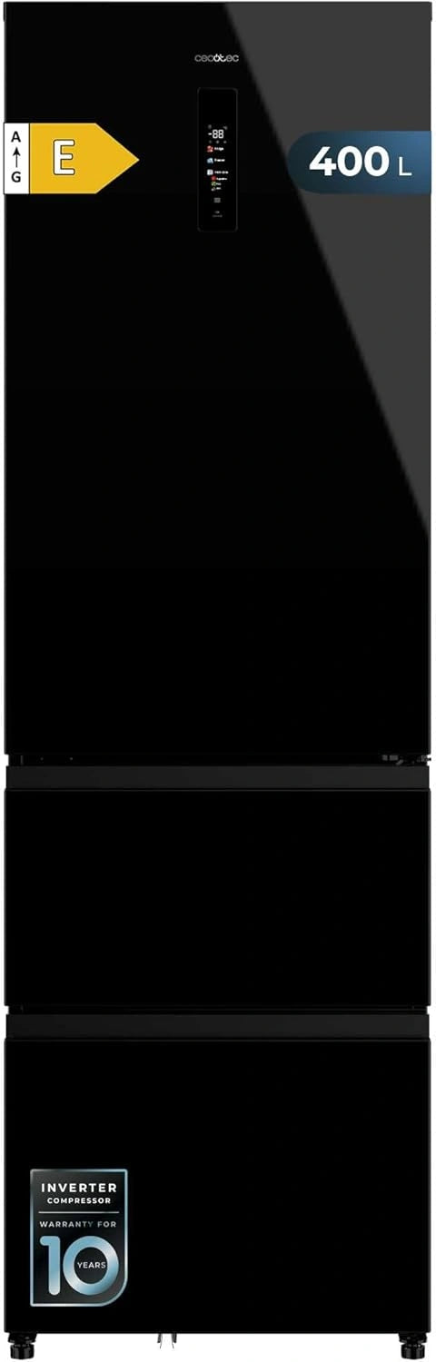 Frigor¨ªfico Bolero Coolmarket 400L Puerta Francesa NoFrost Negro