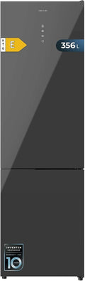 Frigor¨ªfico Combi Cecotec Bolero CoolMarket 356L Cristal Gris No Frost Clase E
