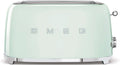 SMEG Tostadora 50's Style de 4 Rebanadas en Verde Pastel