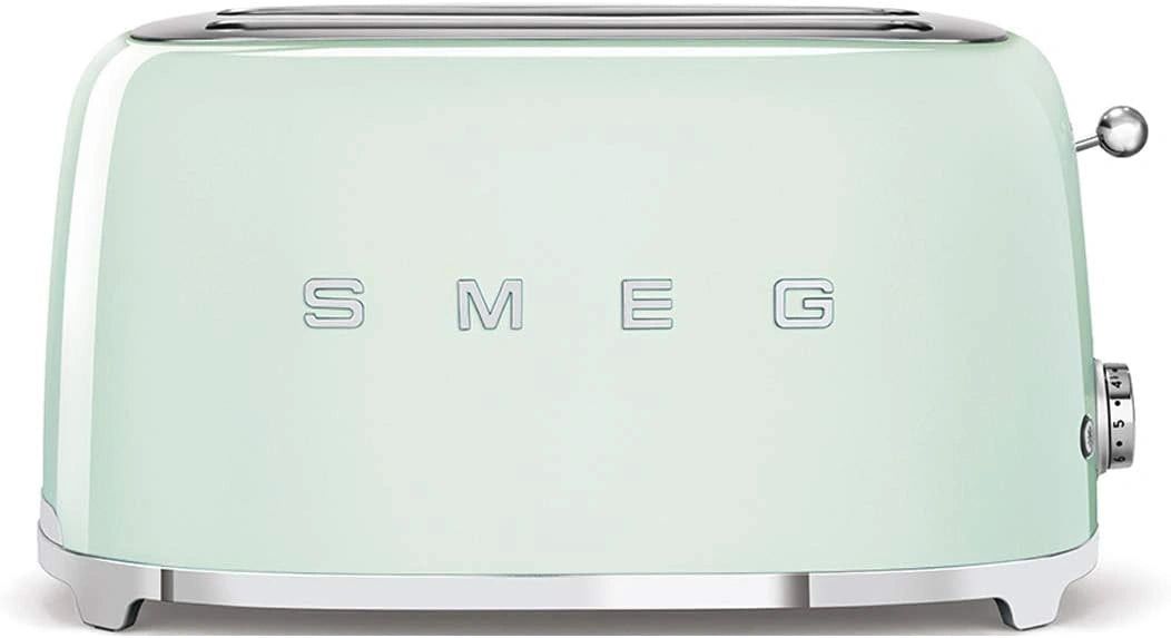 SMEG Tostadora 50's Style de 4 Rebanadas en Verde Pastel