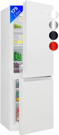 Frigor¨ªfico y congelador Bomann 175L, Blanco, KG320-2, Temperatura ajustable, Puerta reversible, Patas ajustables