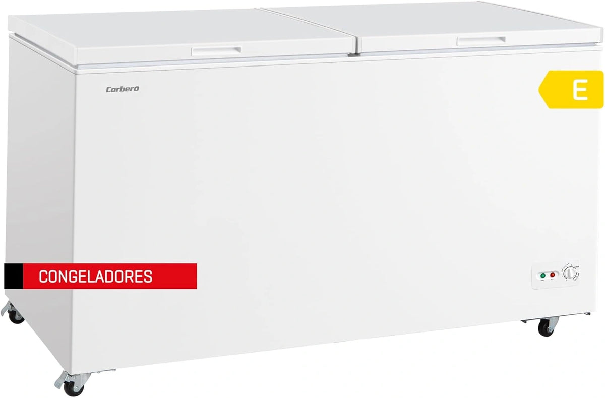Arc¨®n Congelador Horizontal Corber¨® 508L, Control Mec¨¢nico, Blanco