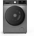 Lavadora Aspes 7 kg Inox Oscuro, 1200 rpm, Motor Inverter, 16 Programas, Clase A