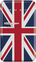Mini Frigor¨ªfico Smeg FAB10RDUJ6 con Dise?o de Bandera del Reino Unido