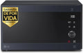 LG Microondas 25L con Grill, Smart Inverter y EasyClean, 1000W, Negro