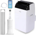 Aire Acondicionado Port¨¢til 14000 BTU con WiFi, 3 en 1: Enfriador, Deshumidificador y Ventilador, Control por App, Silencioso, Incluye Kit de Instalaci¨®n