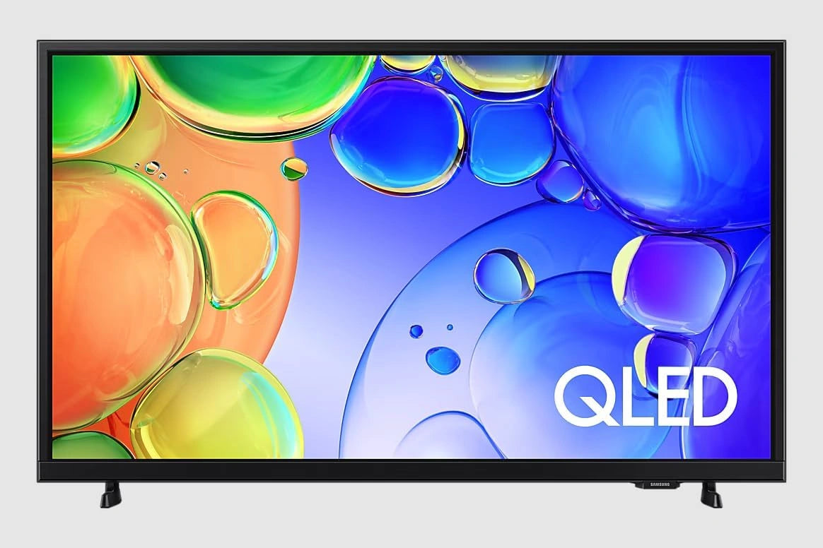 Smart TV QLED Samsung 32" Full HD con DVB-T2 y HbbTV, Clase F