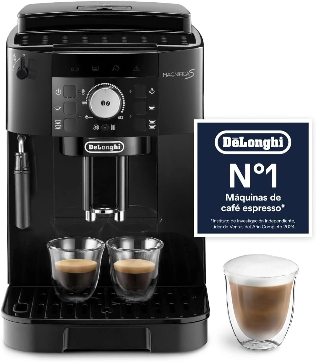 Cafetera Superautom¨¢tica De¡¯Longhi Magnifica S con Espumador Manual