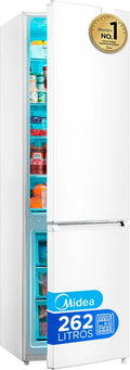 Frigor¨ªfico Combi Midea 262L, Bajo Consumo, Puertas Reversibles