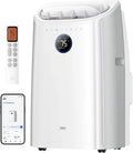 Aire Acondicionado Port¨¢til DREO 12000 BTU, 3-en-1, Silencioso, Control por App y Voz, Sin Drenaje, Incluye Kit de Ventana