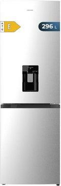 Frigor¨ªfico Combi Cecotec con Dispensador de Agua, 296L, Inoxidable