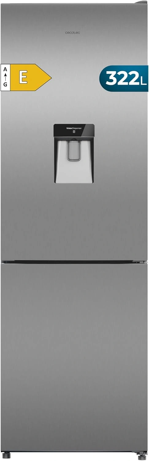 Cecotec Frigor¨ªfico Combi No Frost 322L Bolero con Multi Airflow y LED