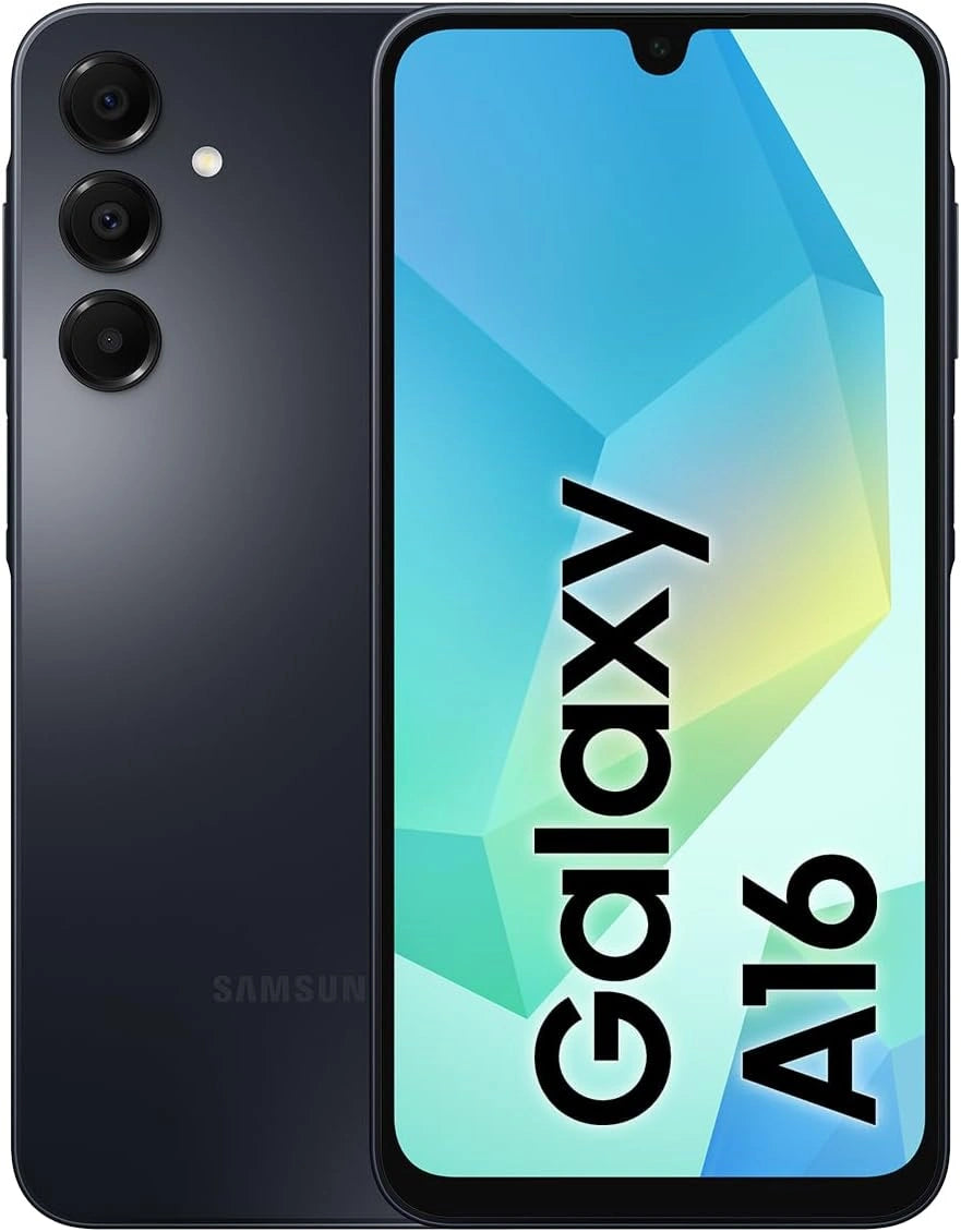 Samsung Galaxy A16, Pantalla 6.7'', 128GB, 4GB RAM, Azul Noche, Versi¨®n Internacional, Garant¨ªa 2 A?os