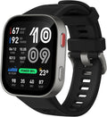 Reloj Inteligente Amazfit Bip MAX 50 mm, Pantalla AMOLED 2,07, 20 D¨ªas de Autonom¨ªa, GPS Integrado, 4 GB de Almacenamiento, Compatible con 150+ Deportes, Modo HYROX, para Android y iOS