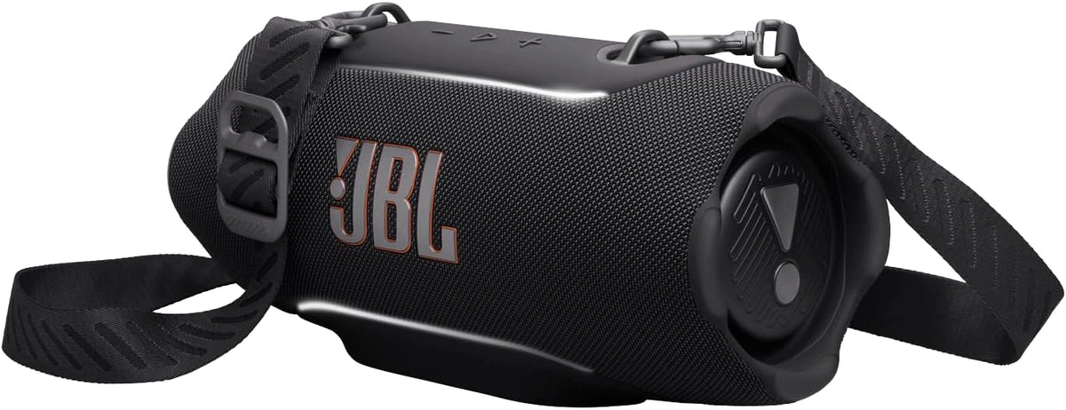 JBL Xtreme 5, Altavoz Bluetooth Port¨¢til, Negro | Sonido AI Mejorado, IP68, 28h de Bater¨ªa, Luces Ambientales, Correa de Hombro