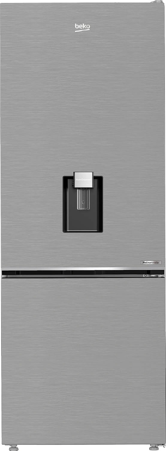 Frigor¨ªfico Combinado Beko 561L No Frost 70cm Inoxidable B3RCNE564HDXB