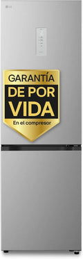 Frigor¨ªfico Combi LG DoorCooling+ 1.86m, Clase D, Capacidad 333L, Acero Inoxidable Antihuellas