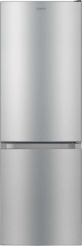 Frigor¨ªfico Combi CANDY 262L, 4 Estantes, Iluminaci¨®n LED, Puertas Reversibles, Acero Inoxidable