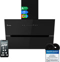 Campana extractora de pared KKT Kolbe 60 cm 782 m3/h Vidrio Negro WiFi LED