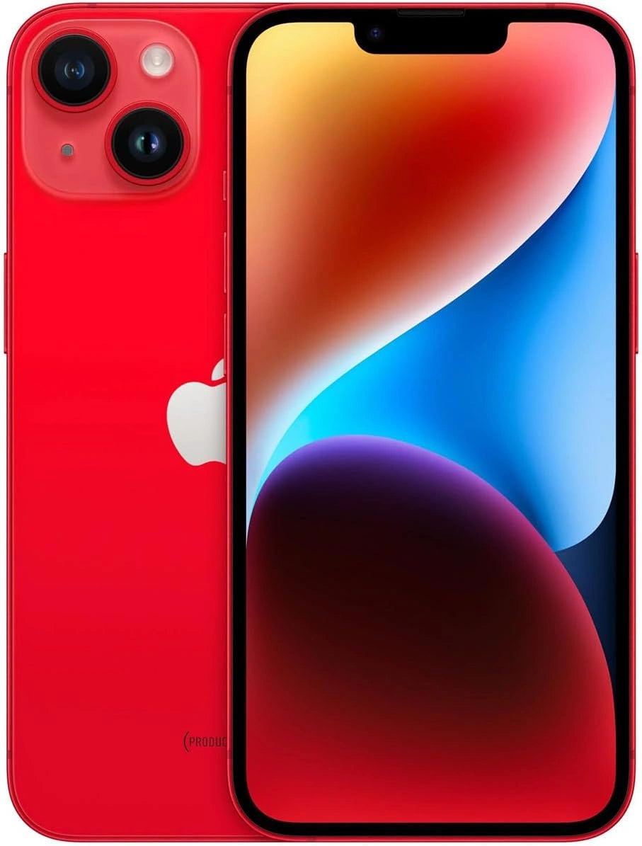 iPhone 14 de Apple con 128 GB - Rojo (Reacondicionado Certificado)