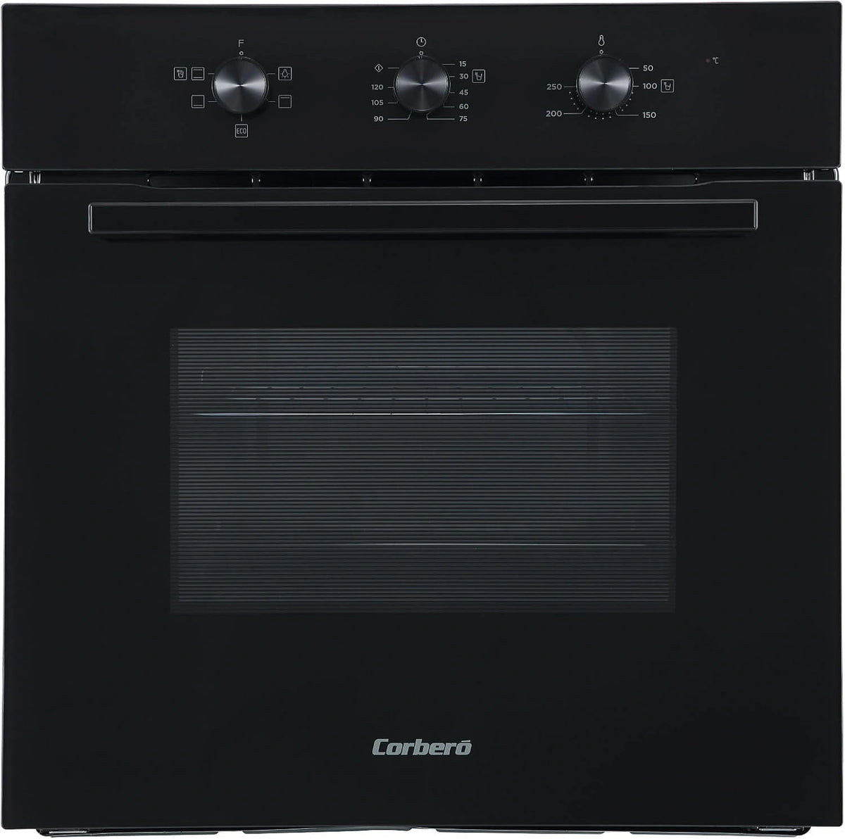 Horno El¨¦ctrico Corber¨® 70L con Hidr¨®lisis y Vapor, 2100W, Cristal Negro