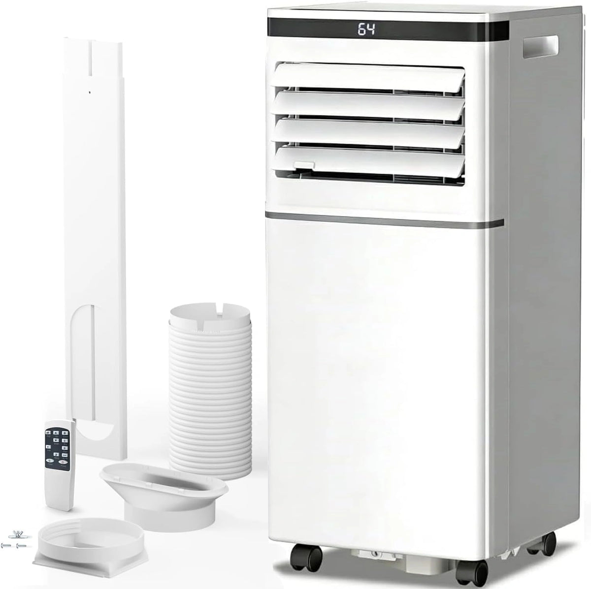 Aire Acondicionado Port¨¢til 10000 BTU con Control Remoto y Temporizador