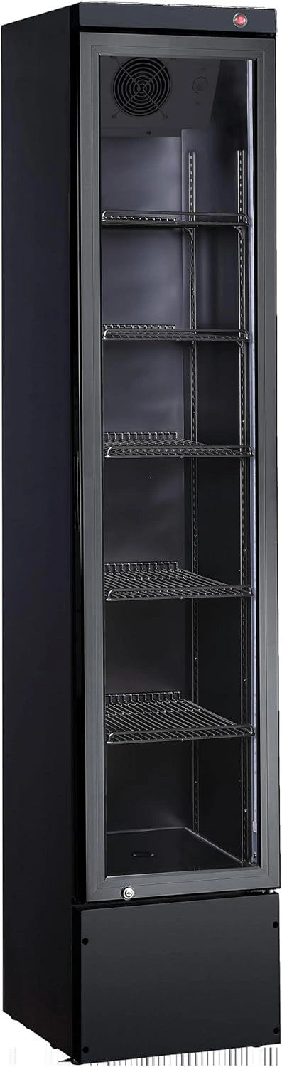 Refrigerador de Bebidas METRO Professional 166L con Estantes Ajustables y Puerta de Vidrio