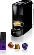 Cafetera de C¨¢psulas Krups Nespresso Essenza Mini, 1260W, Negra, 0.6L, Incluye Pack de Bienvenida